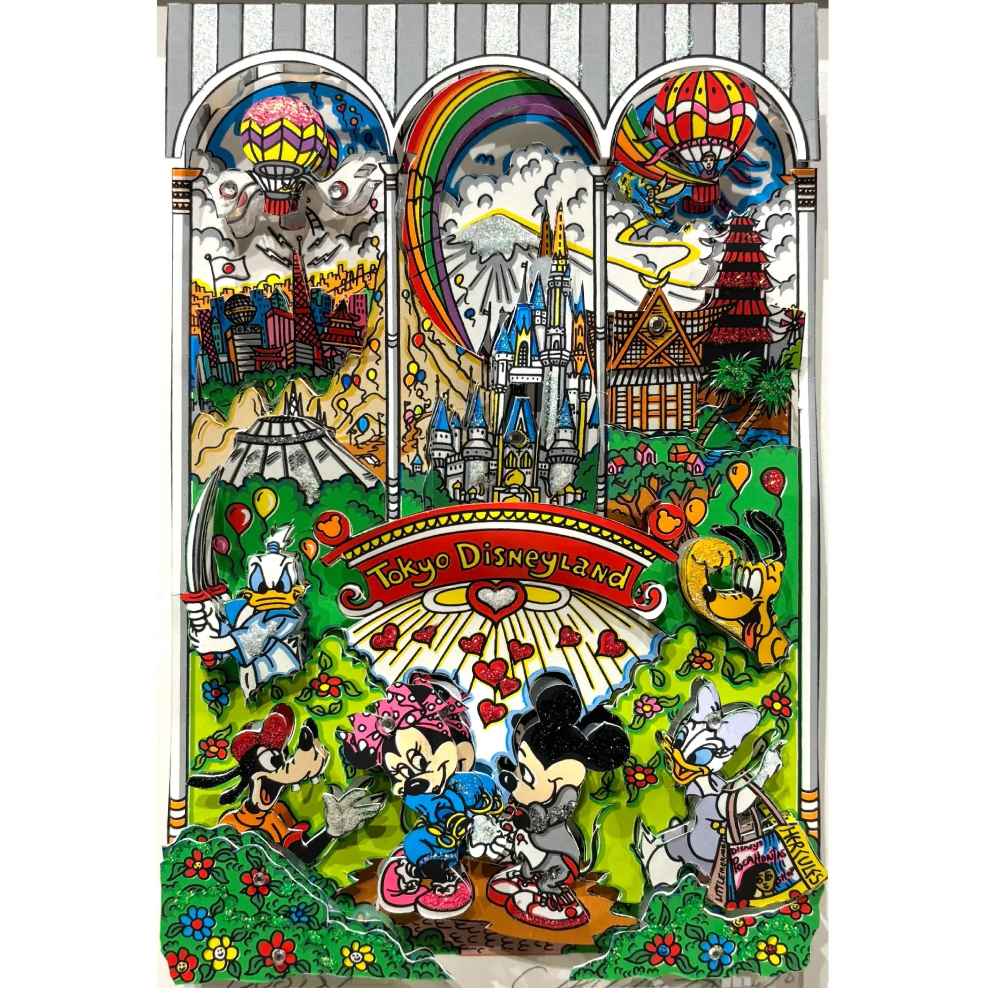 Charles Fazzino (チャールズ・ファジーノ)「TOKYO DISNEY」ART GALLERY M