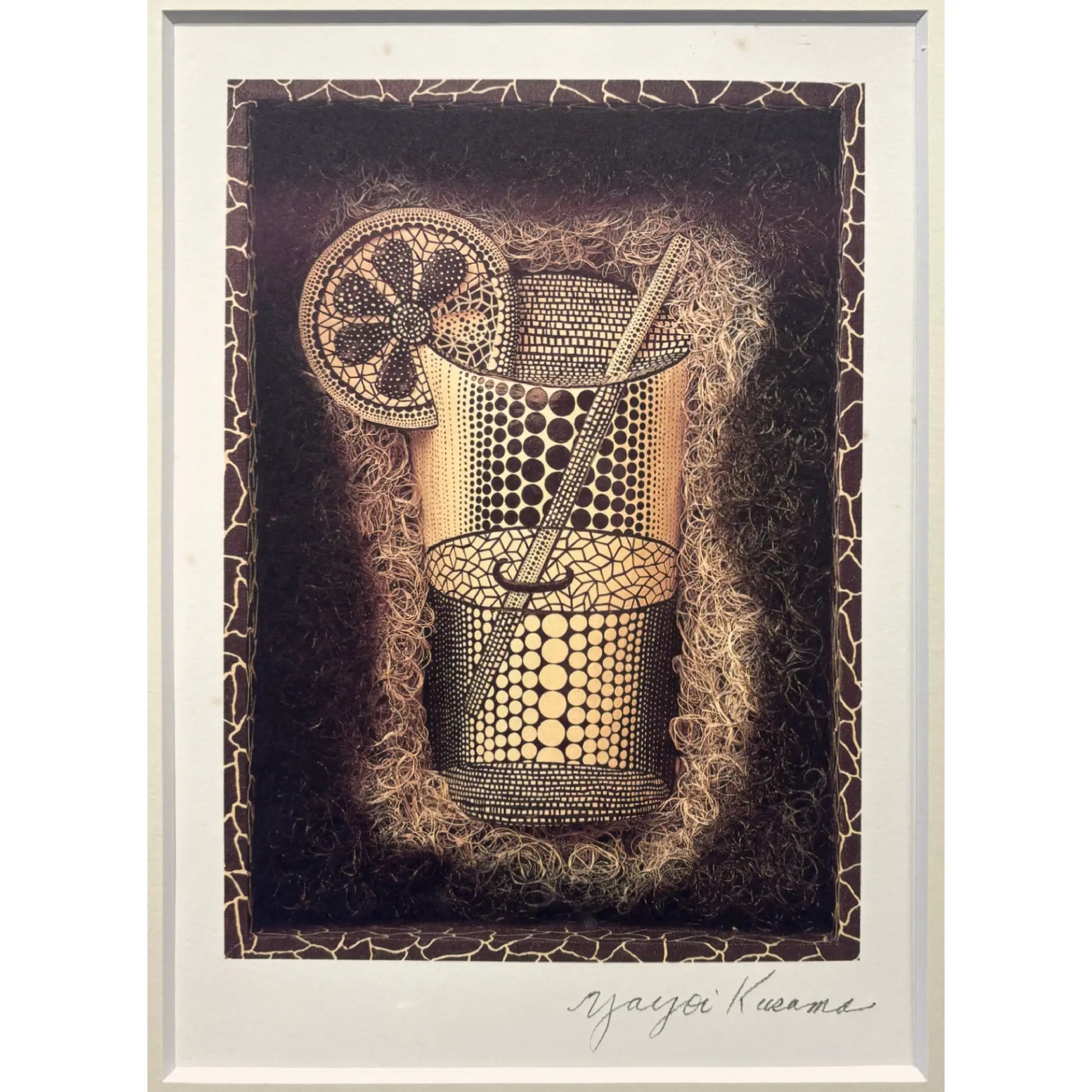 草間彌生 (Yayoi Kusama)「レモンスカッシュ」ART GALLERY M