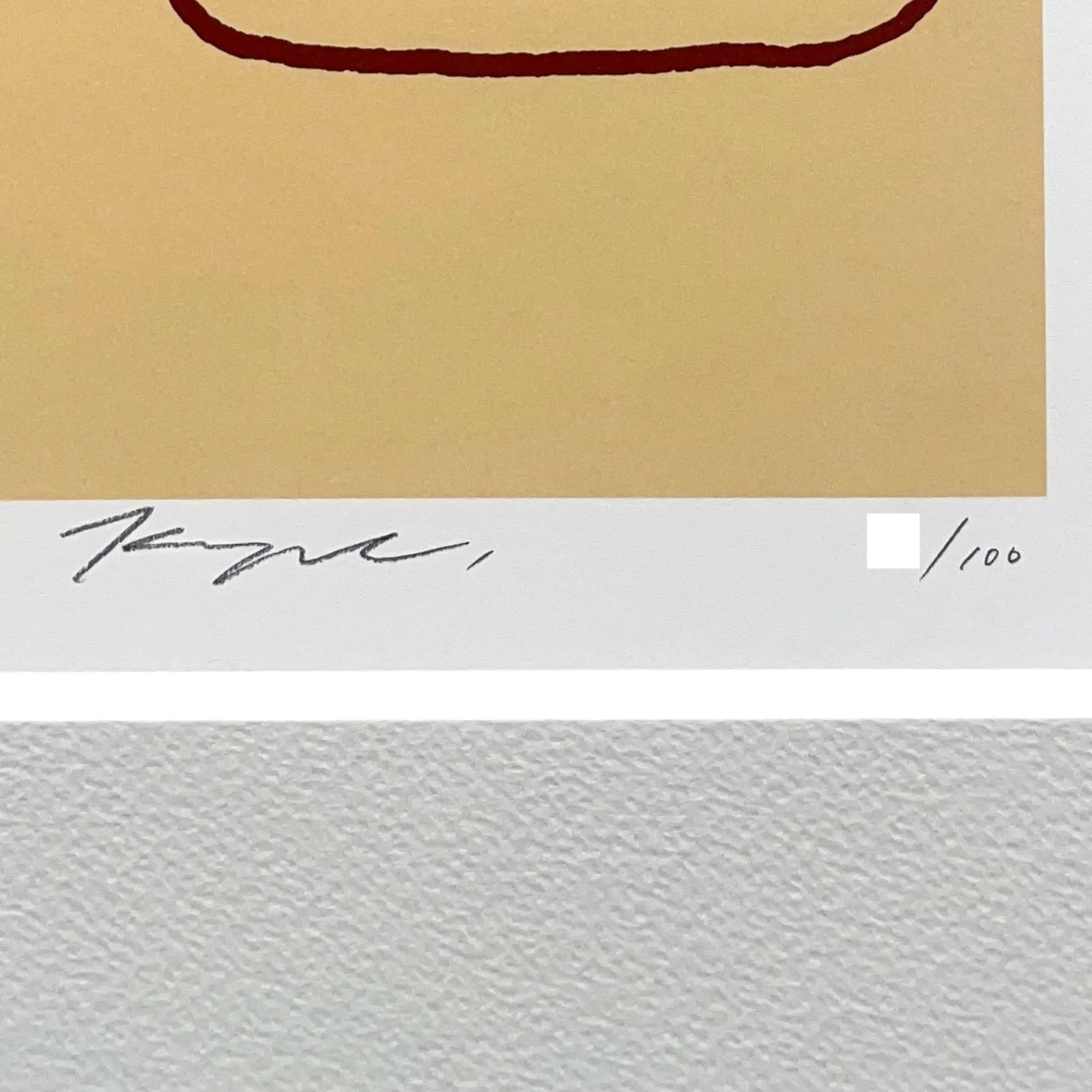 KYNE×NONCHELEEE (キネ×ノンチェリー)「Untitled, 2023 (Beige)」ART