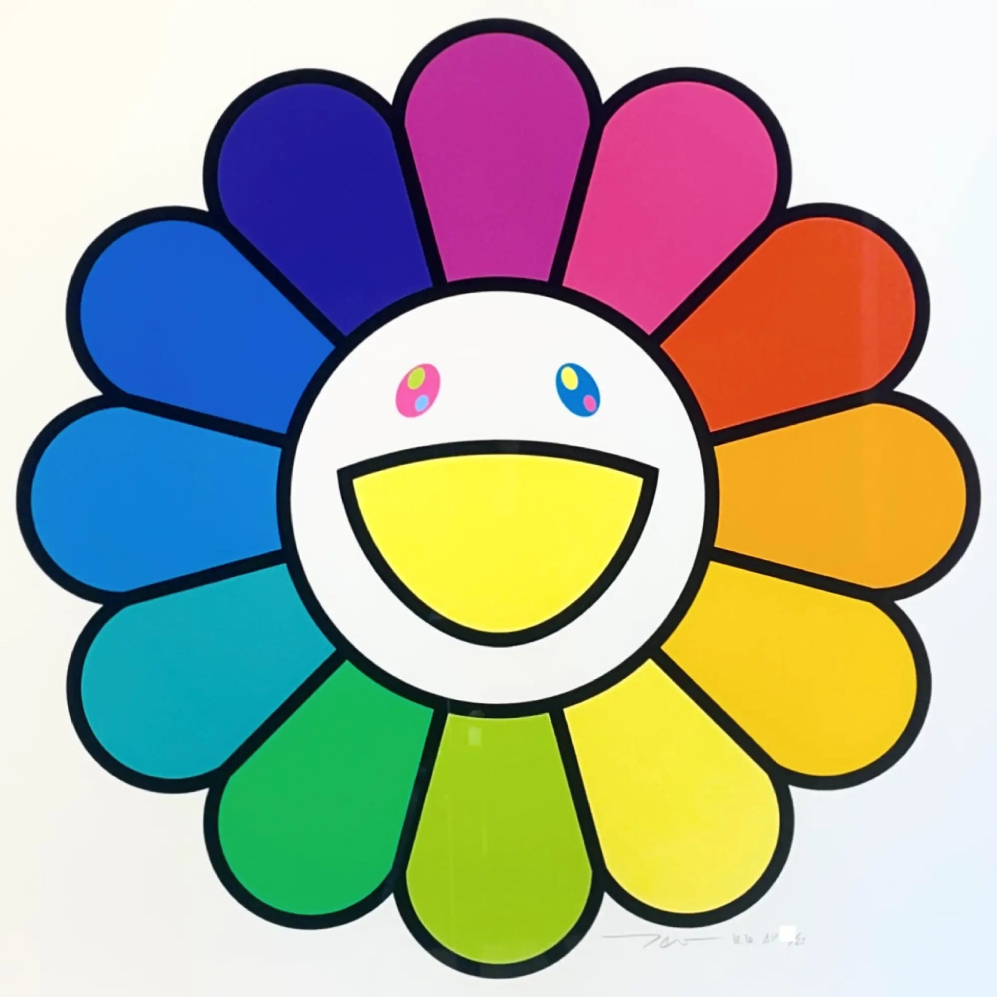 村上隆 (Takashi Murakami)｢レインボーフラワーさん」ART GALLERY M