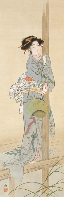 美人画 表情の妙 伊東深水、池田蕉園、上村松園… 長崎歴史文化博物館