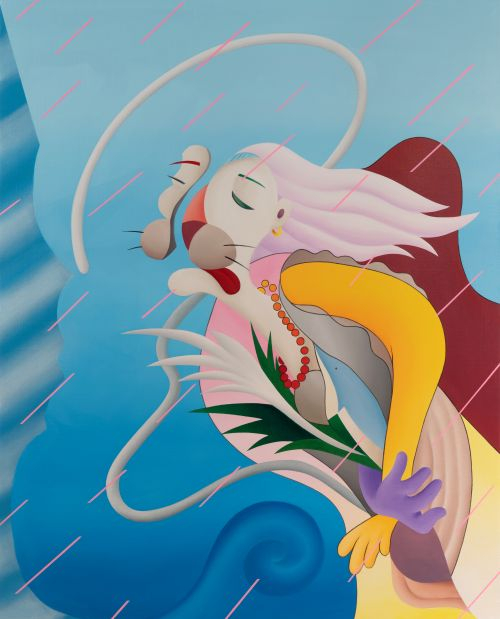 松坂屋名古屋店で塚本暁宣の展覧会が開催 / ポップアートと美術史が