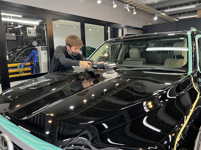 LAND CRUISER ZX／CERAMIC PRO10層コーティング施工（堺市堺区からのご