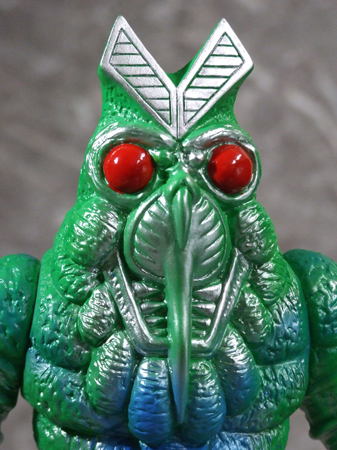 楳図かずお版「ウルトラマン」ソフビシリーズ バルタン星人 レトロVer.