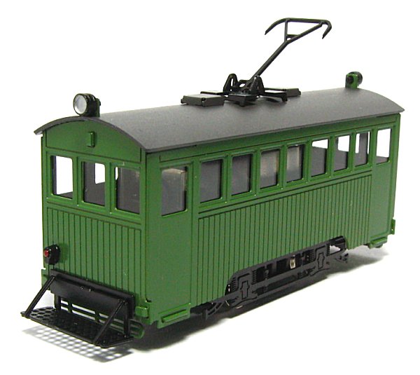 HO／2軸市電／真鍮＆WM組立キット／上回り／アルモデル HO／2軸市電