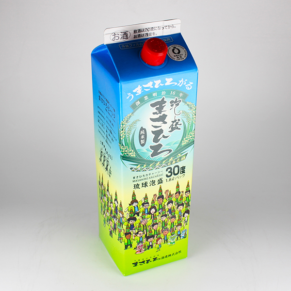 まさひろ カチャーシーパック 30度,1800ml / まさひろ酒造 / 泡盛