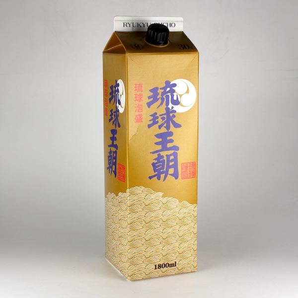 琉球王朝 古酒ブレンド 紙パック 30度,1800ml / 多良川 / 泡盛