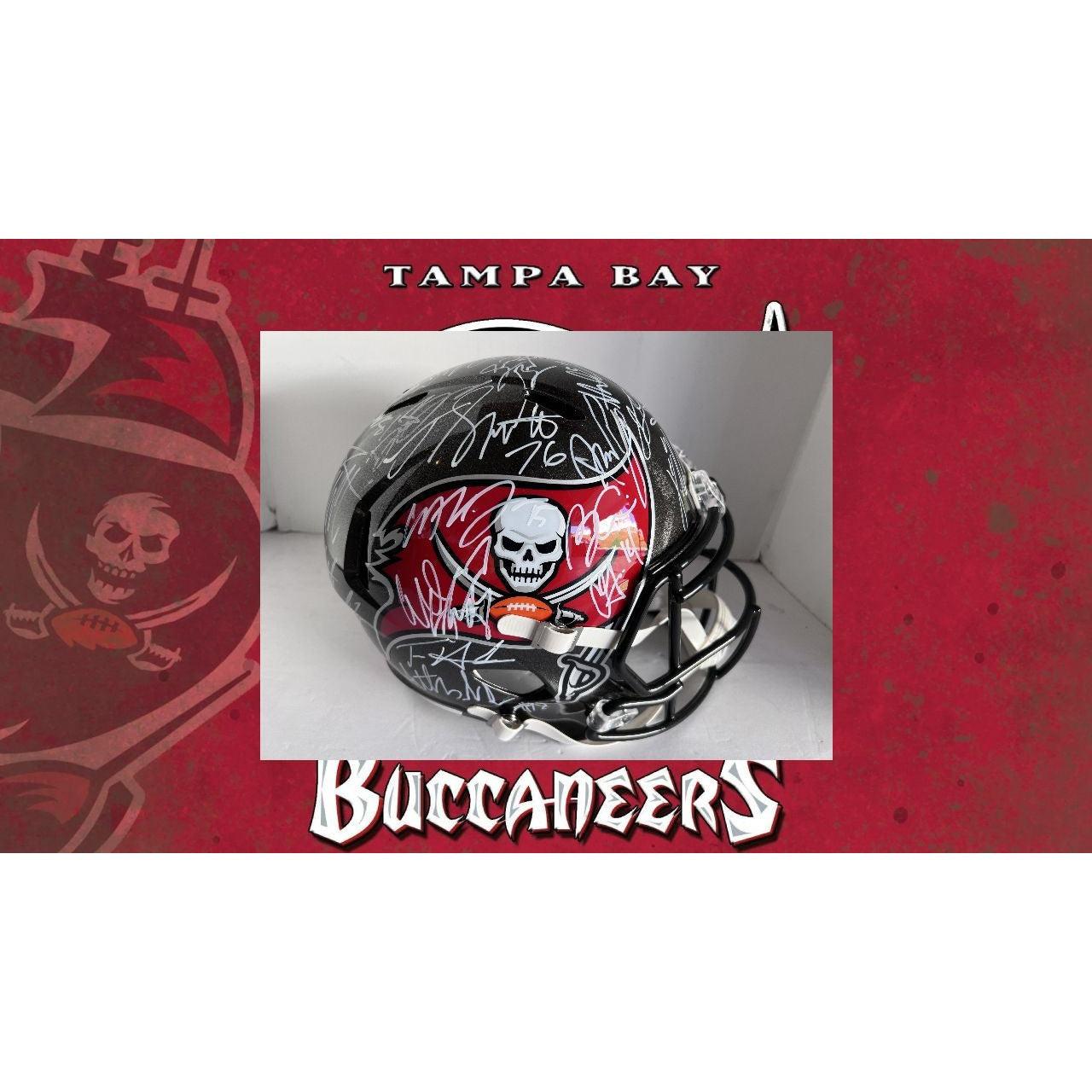 Tom Brady Rob Gronkowski Mike Evans Tampa Bay Buccaneers Super Bowl