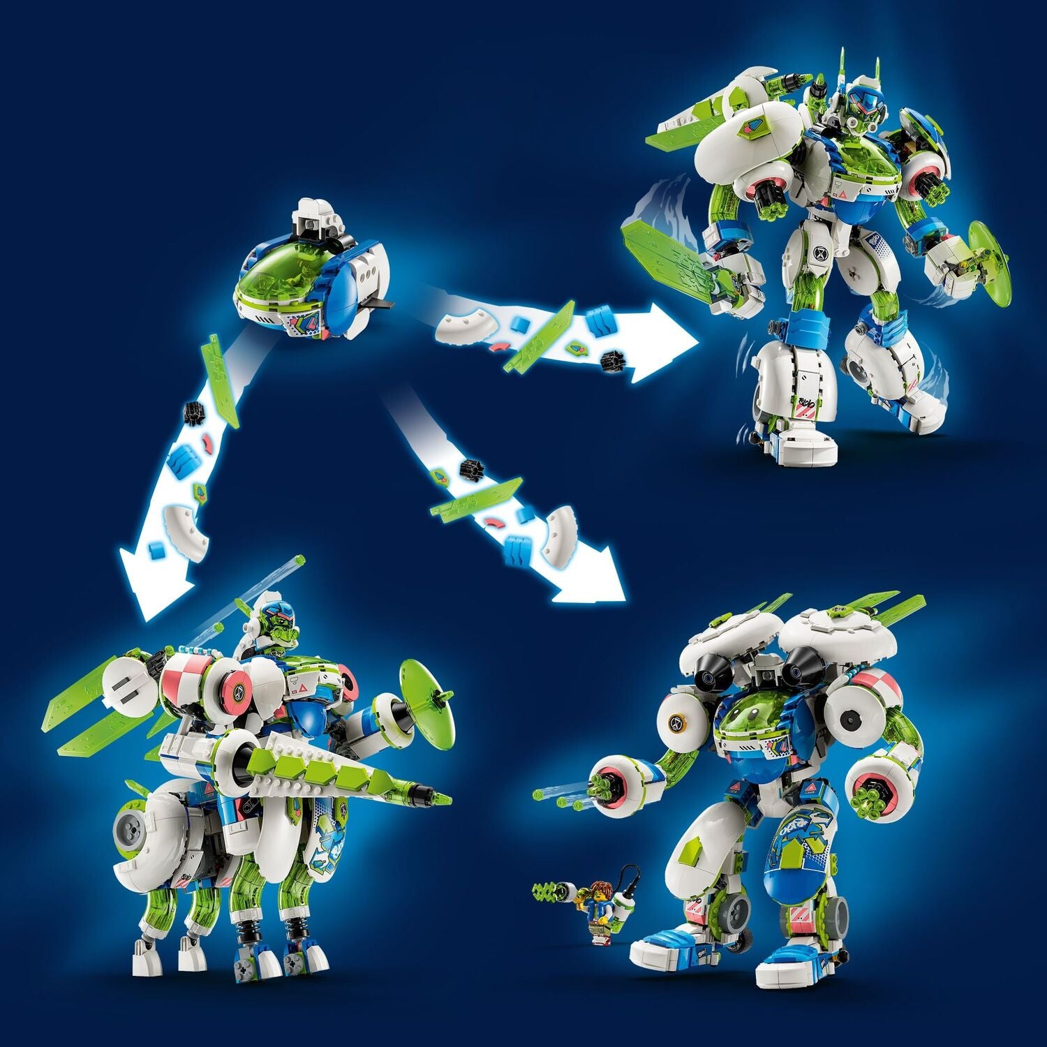LEGO® DREAMZzz: Mateo and Z-Blob the Knight Battle Mech 71485