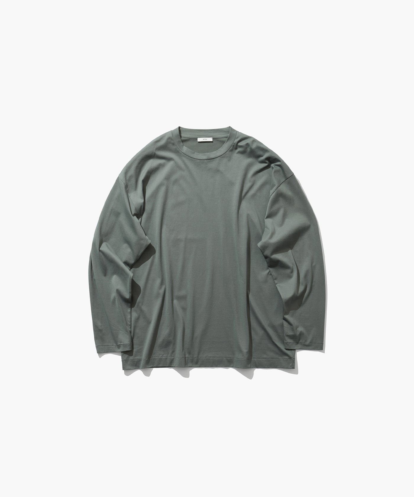 SUVIN60/2 | OVERSIZED LONG SLEEVE T-SHIRT – ATON | エイトン