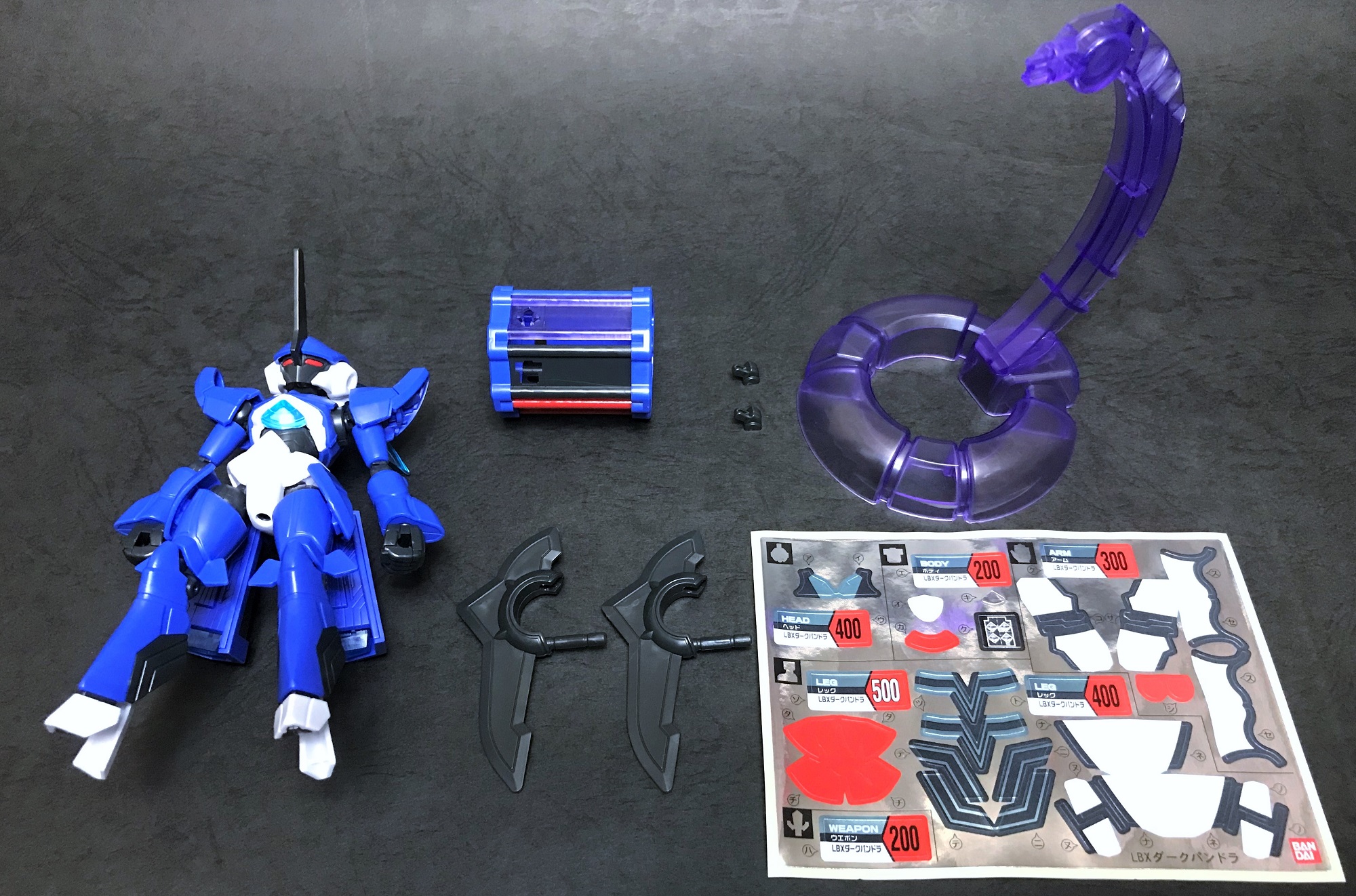 レビュー》ダンボール戦機 LBX ダークパンドラ+シール未使用 | SiNの