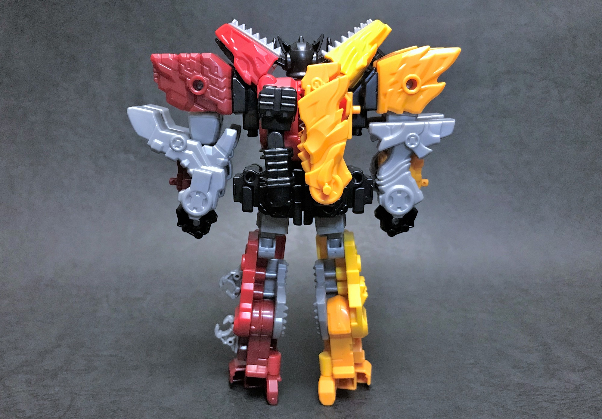 レビュー》ミニプラ ゼンカイオー ジュラガオーンセット+合体、変形