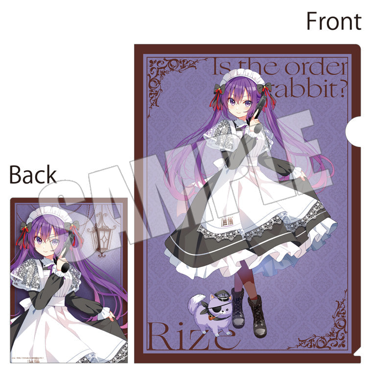 ブラインドクリアファイル＜Maid by Rabbits＞