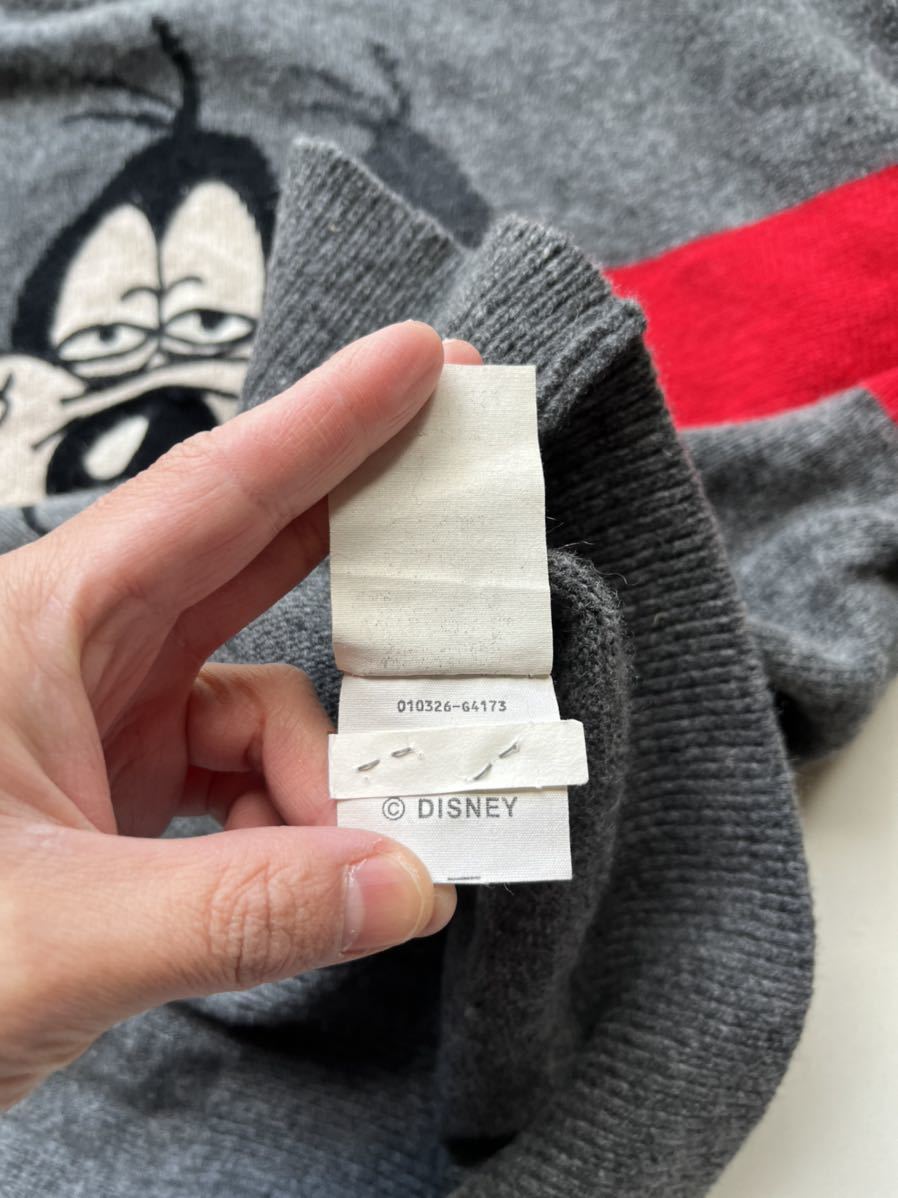 ☆イタリア製 ICEBERG HISTORY Disney グーフィー ウール ニット