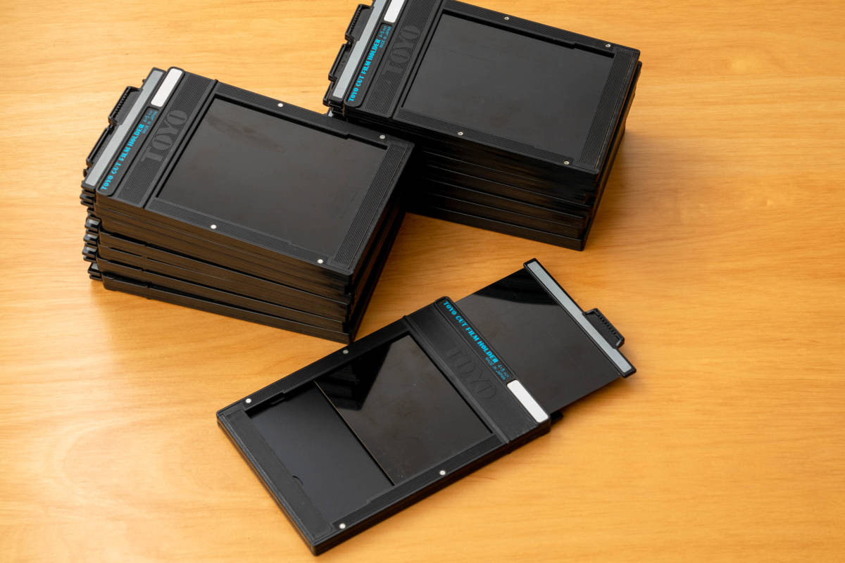 TOYO CUT FILM HOLDER 4×5 15枚 トヨ カットフィルムホルダー 4x5