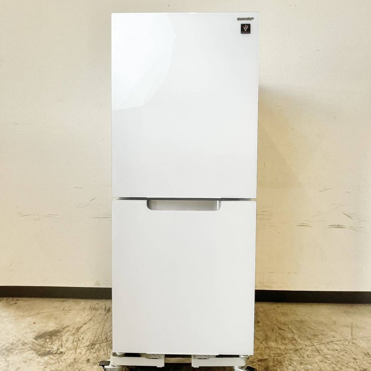 SHARP 2ドア 冷蔵庫 プラズマクラスター 152L SJ-GD15G 2021年製