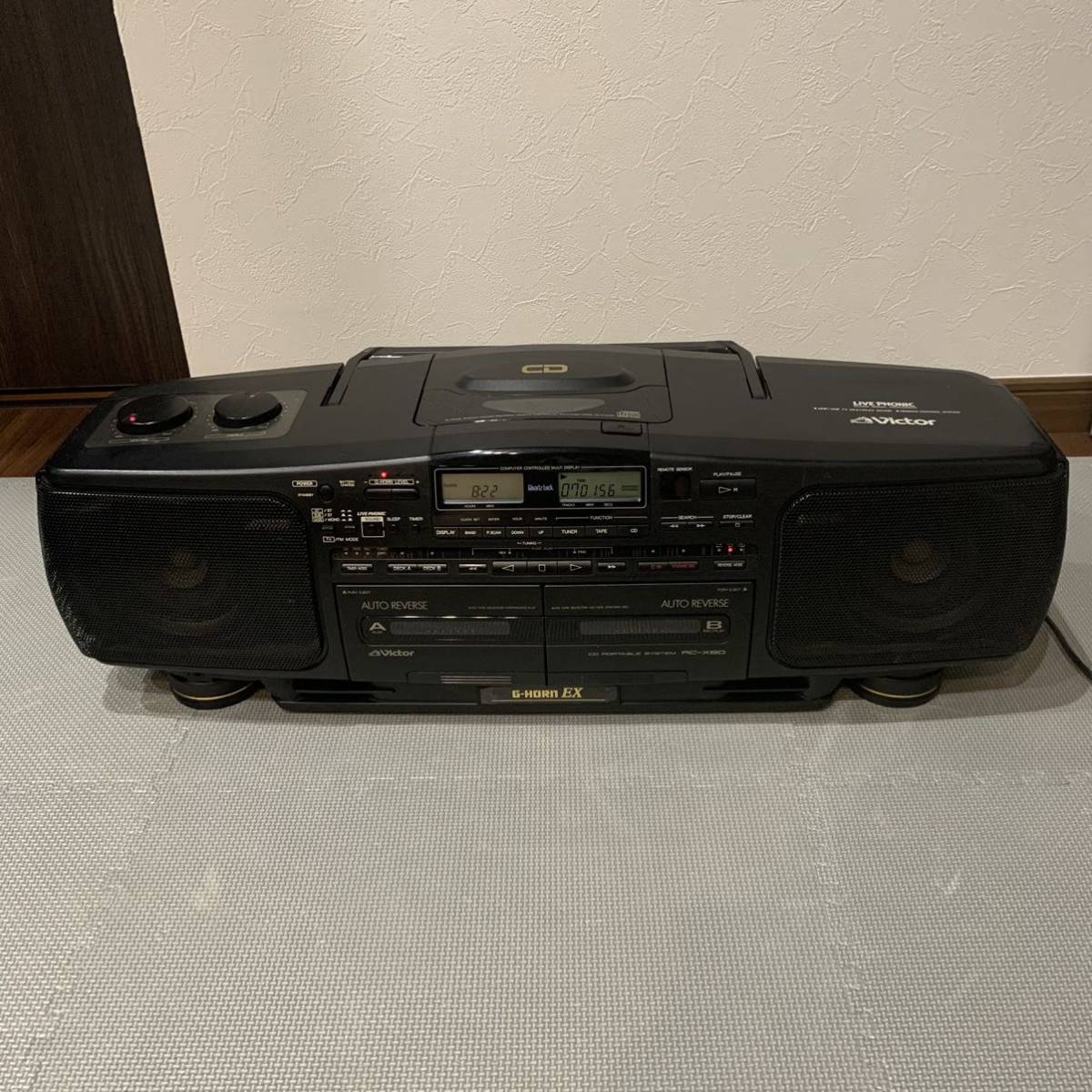 昭和レトロ☆HITACHI 日立 PERDISCO パディスコ TRK-8180 FM/AM