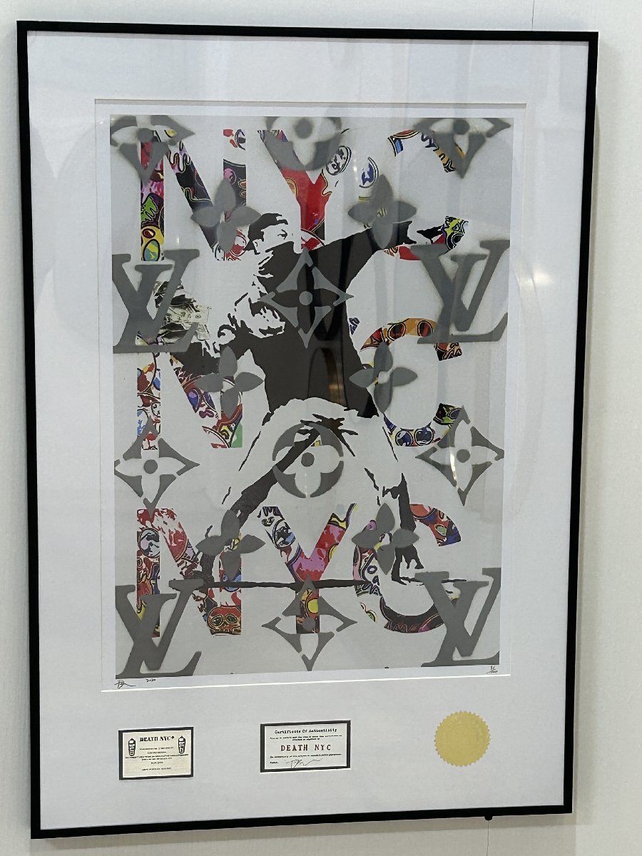 DEATH NYC世界限定100枚 Louis Vuitton ダビンチ DEATH NYC世界限定100