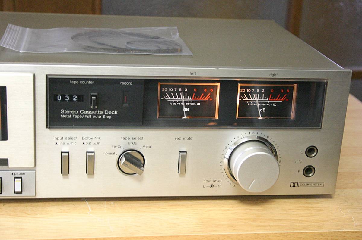 テクニクス カセットプレイヤー/レコーダー RS-M13型 動作確認品