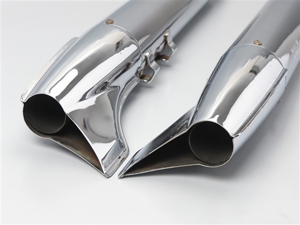 KERKERマフラー用フィッシュテールエンド ハーレー カーカー ハーレー