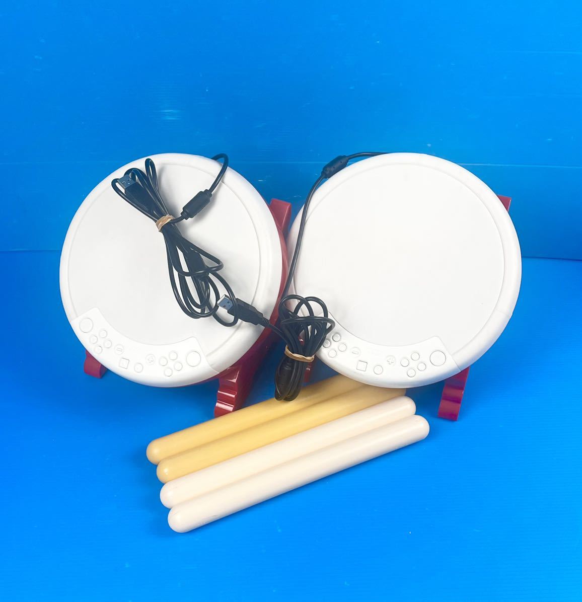 即日配送太鼓の達人 2台 太鼓 バチ ソフトセット Switch Switch 太鼓