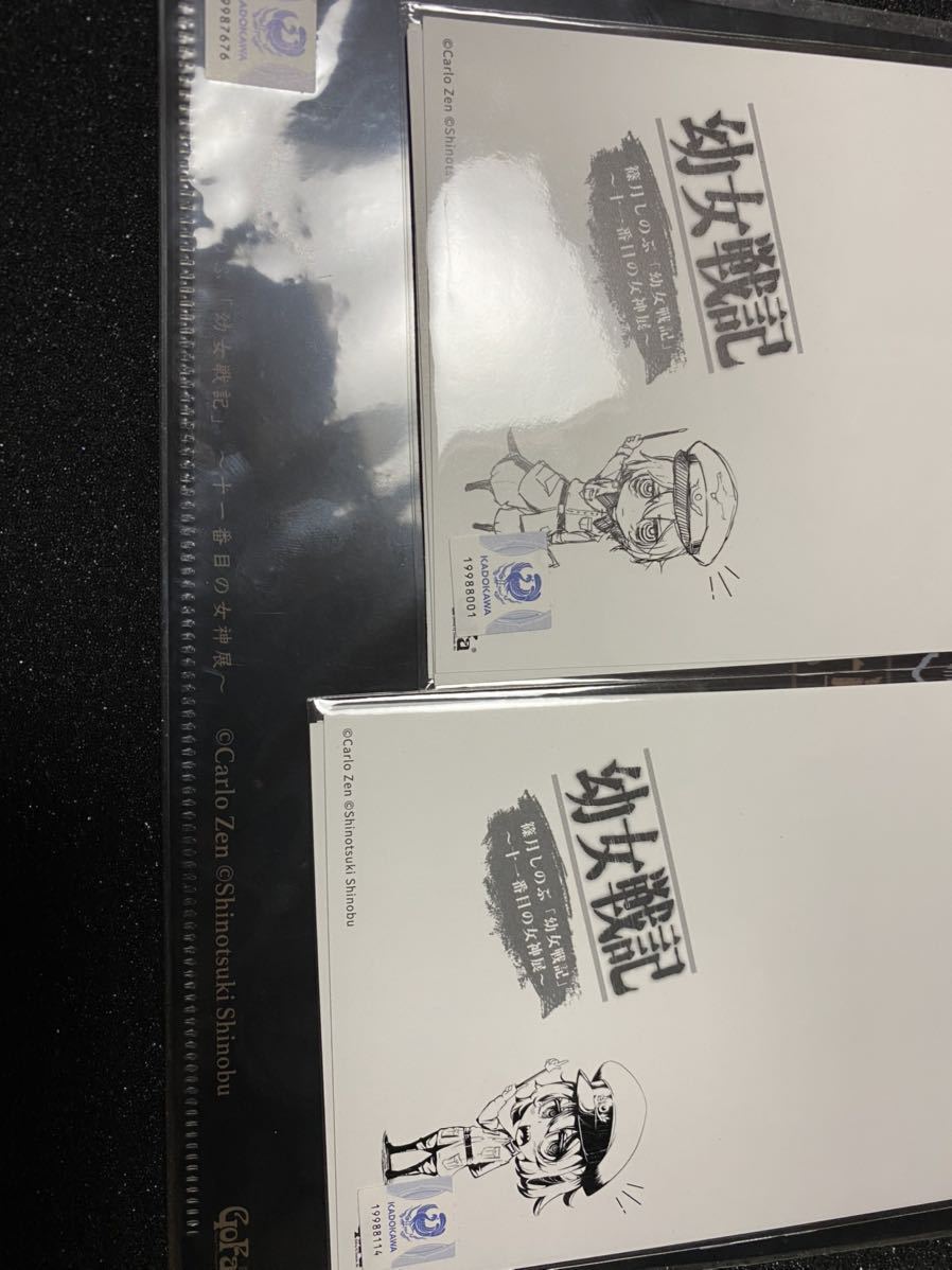 100枚限定 幼女戦記 3巻表紙 直筆サイン入りアートグラフ 原作版 新品