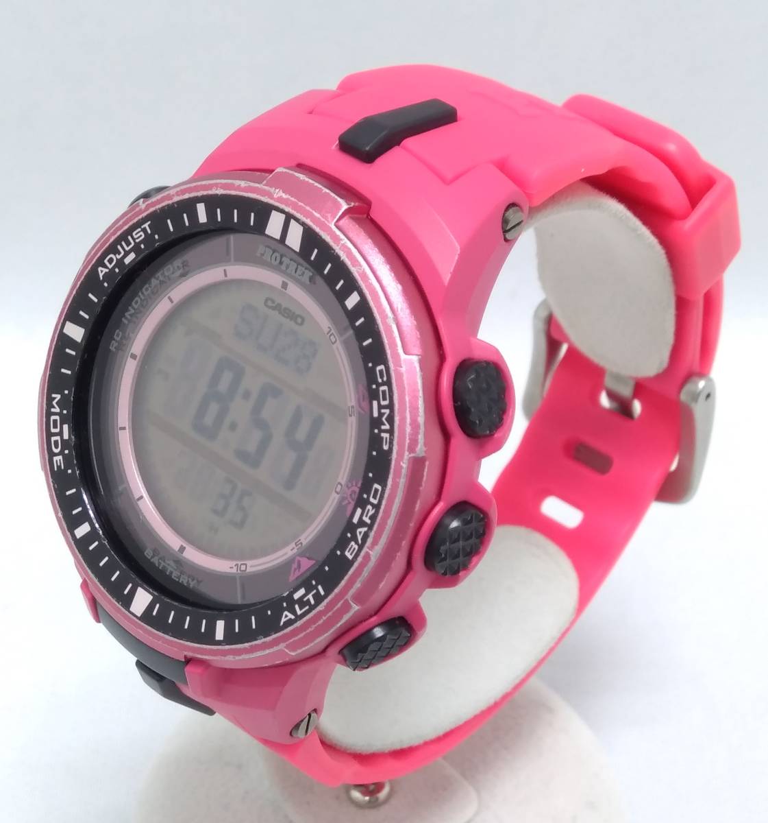 カシオ プロトレック PRW-3000 ピンク CASIO プロトレック PRO TREK