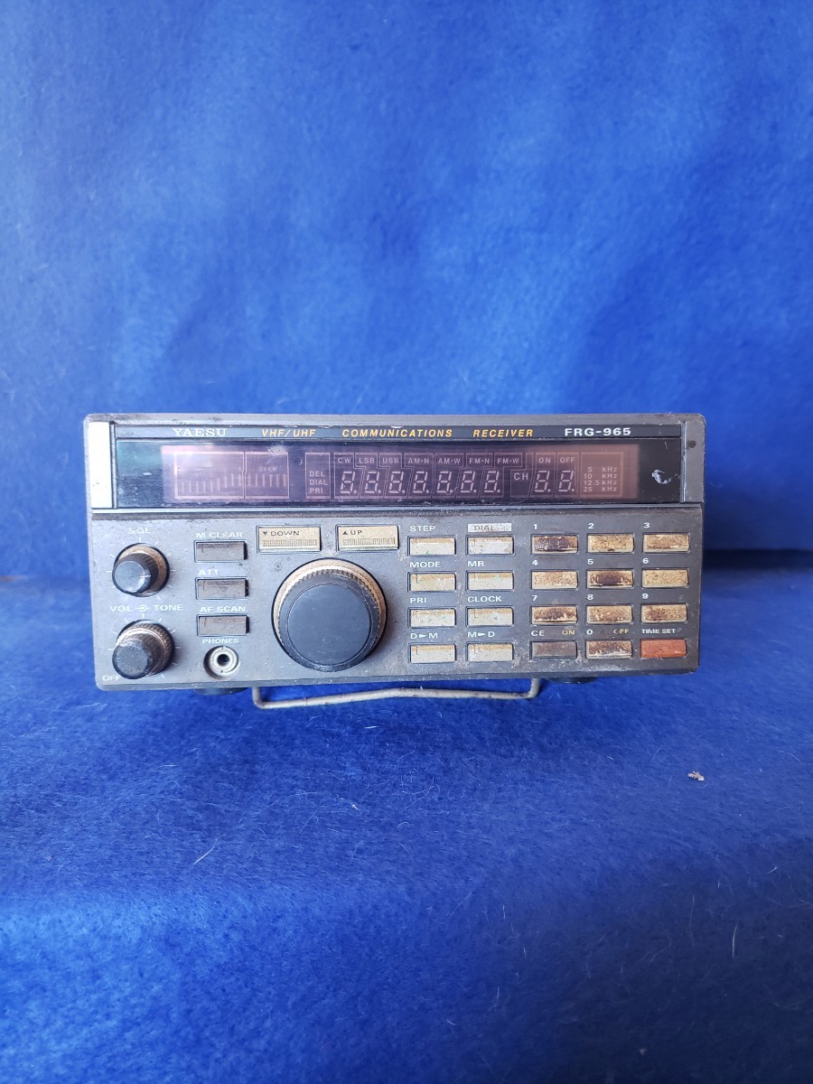 ジャンク扱いで YAESU FRG-965 受信機 2026年最新】frg 965の人気