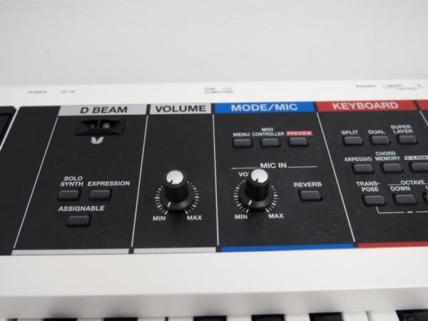 ローランド Roland シンセサイザー JUNO-Di ホワイト △ 42A46-1 JUNO