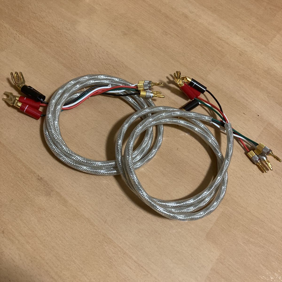 オルトフォン SPK-3900Q スピーカーケーブルペアAIRBOW Yラグ付