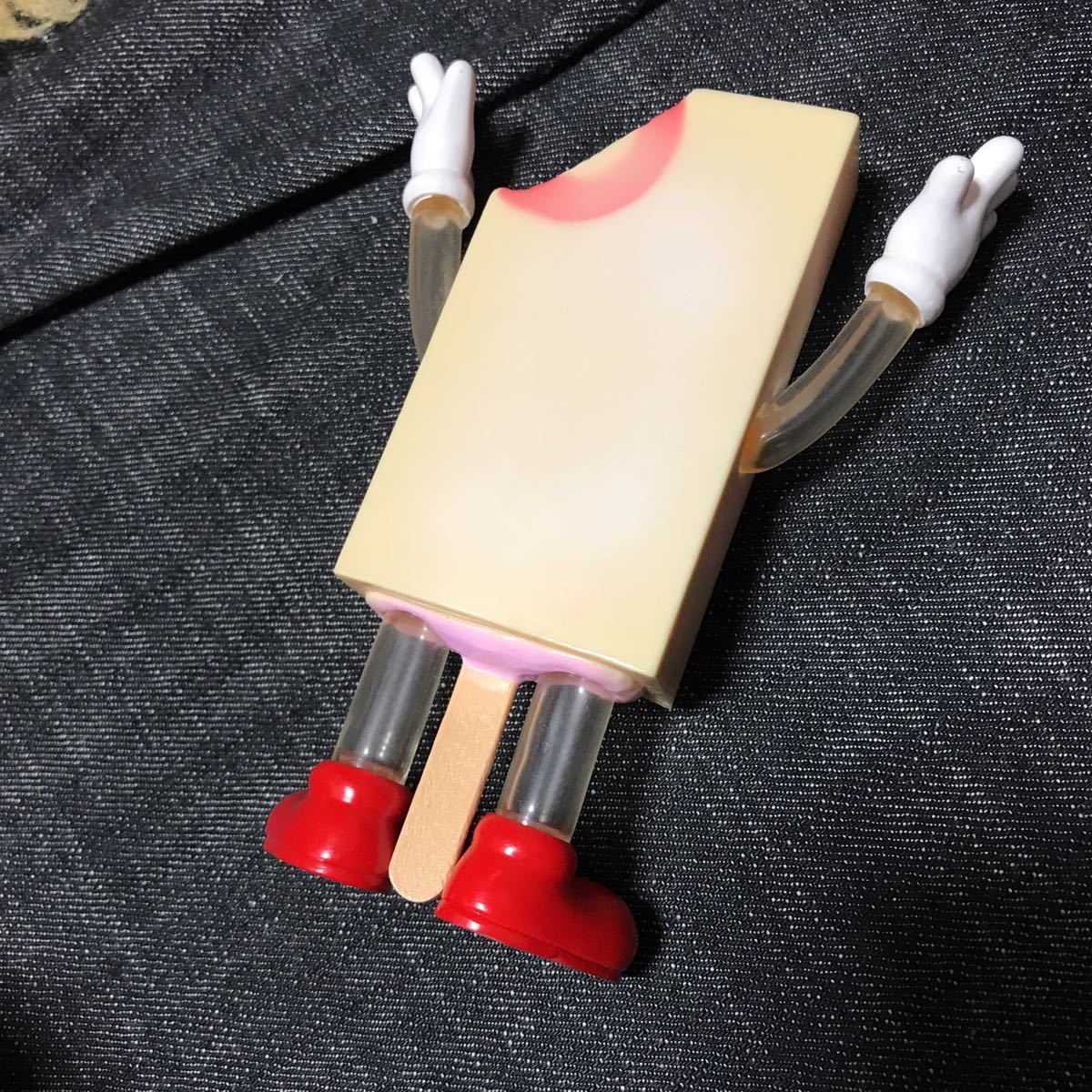 鬼束ちひろ限定バニラアイスバーウィズ鬼束ちひろキス/フレーバーズソフビ