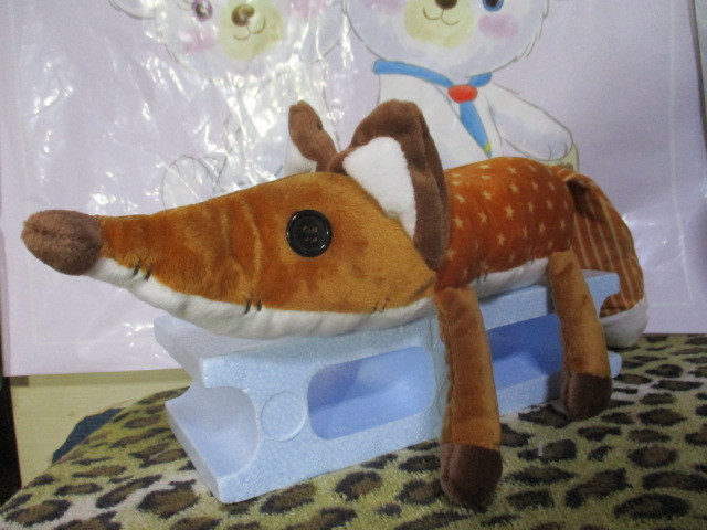 メ*よ様 星の王子さま陶器人形 キツネのほこら(箱付き) 402 星の王子