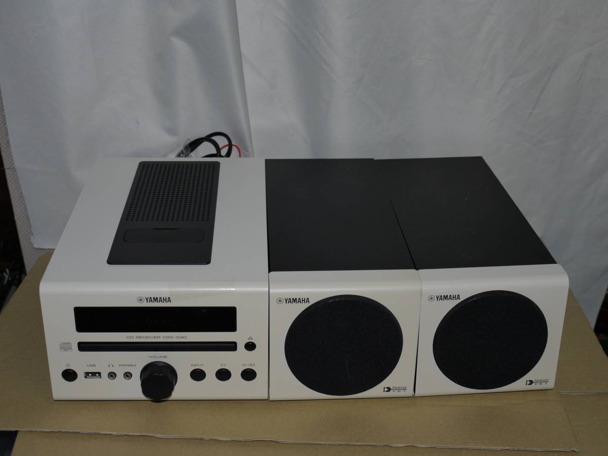 中古品 YAMAHA オーディオ マイクロコンポーネントシステム CRX-040