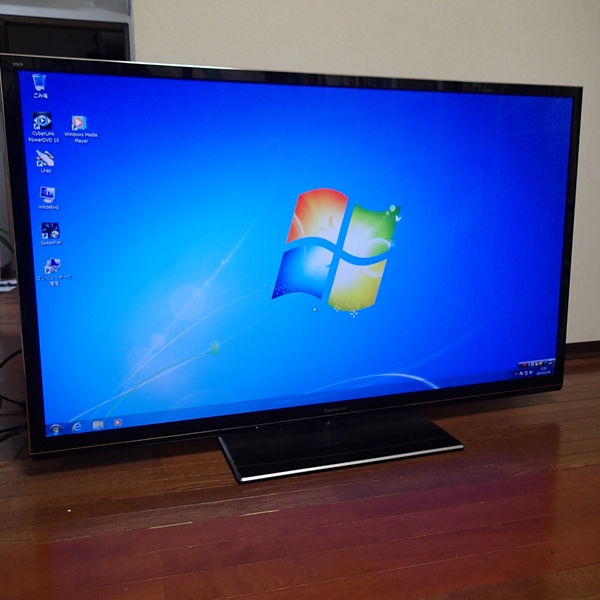 60インチ プラズマTV Panasonic TH-P60VT5 60VT5 難あり(プラズマ