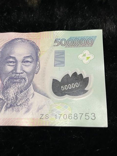 ベトナム紙幣 ベトナムドン 500000ドン 8枚 入手困難 本物保証 送料