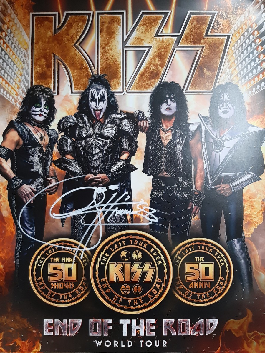 KISS END OF THE ROAD ジーンシモンズ ポールスタンレー KISS END OF