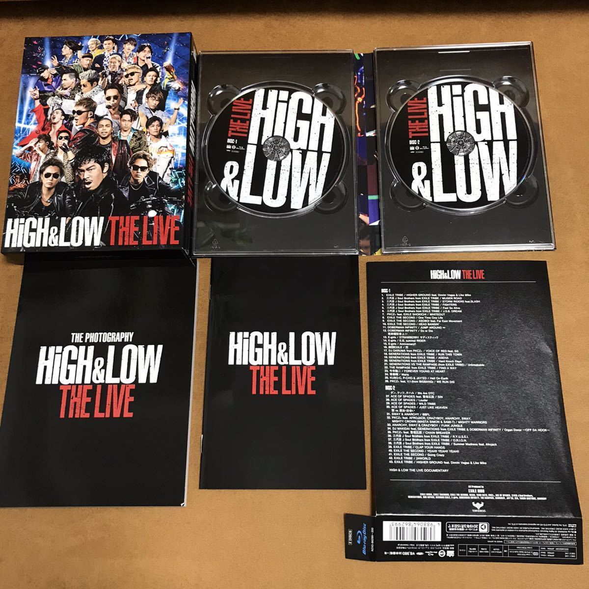 EXILETRIBE ハイロー 三代目 PKCZ アルバムLIVEDVDセット