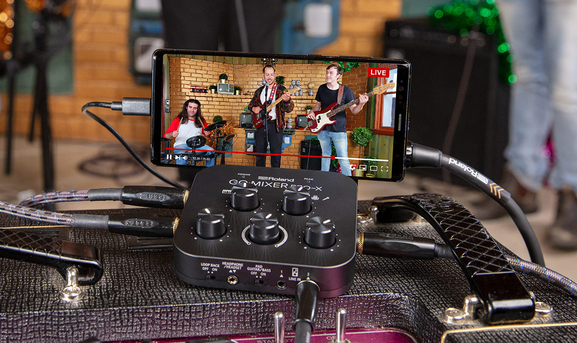 Roland launches GO:MIXER PRO-X for mobile mixing - Audio Media