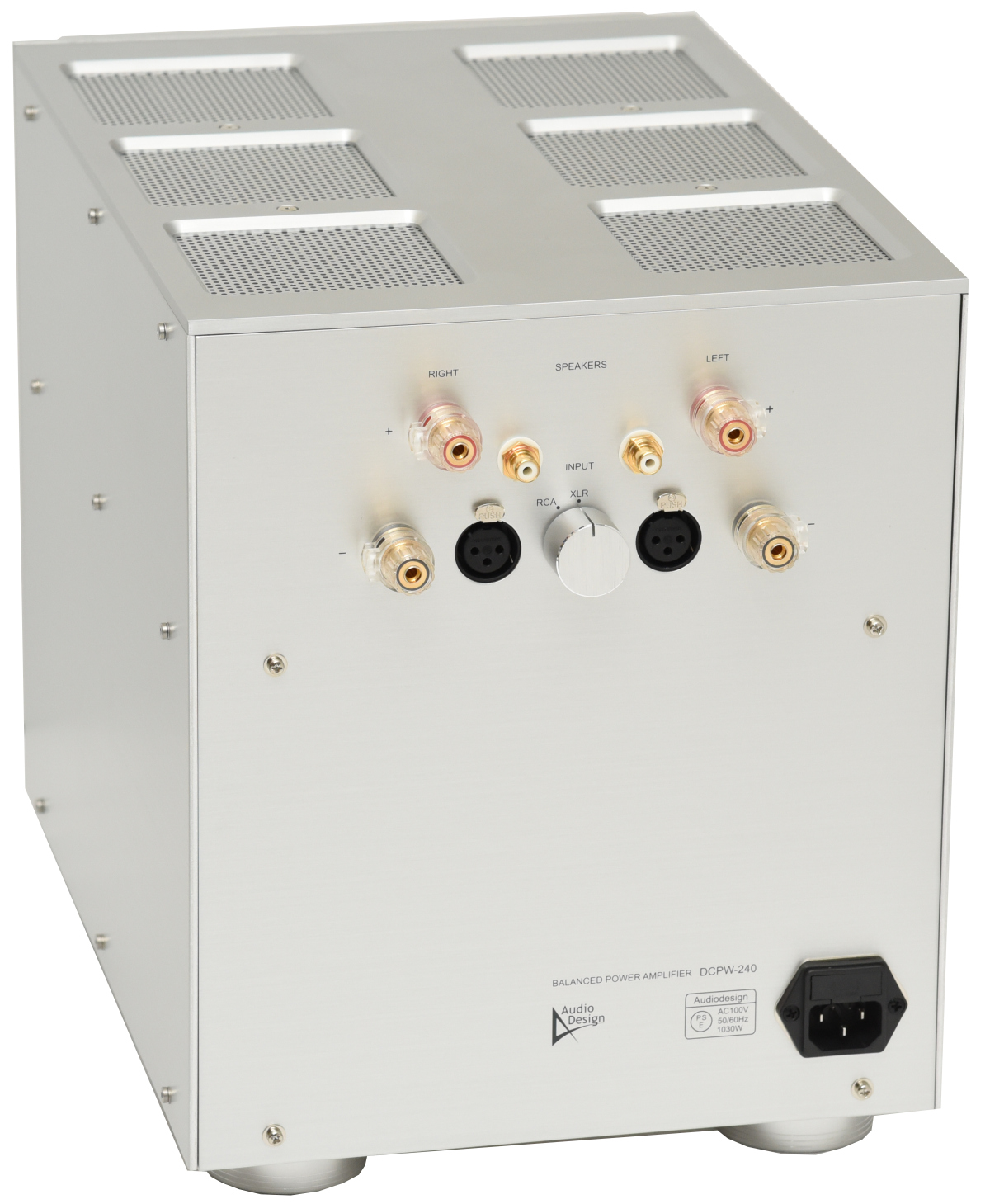 パワーアンプDCPW-240｜アンプ｜オーディオデザイン