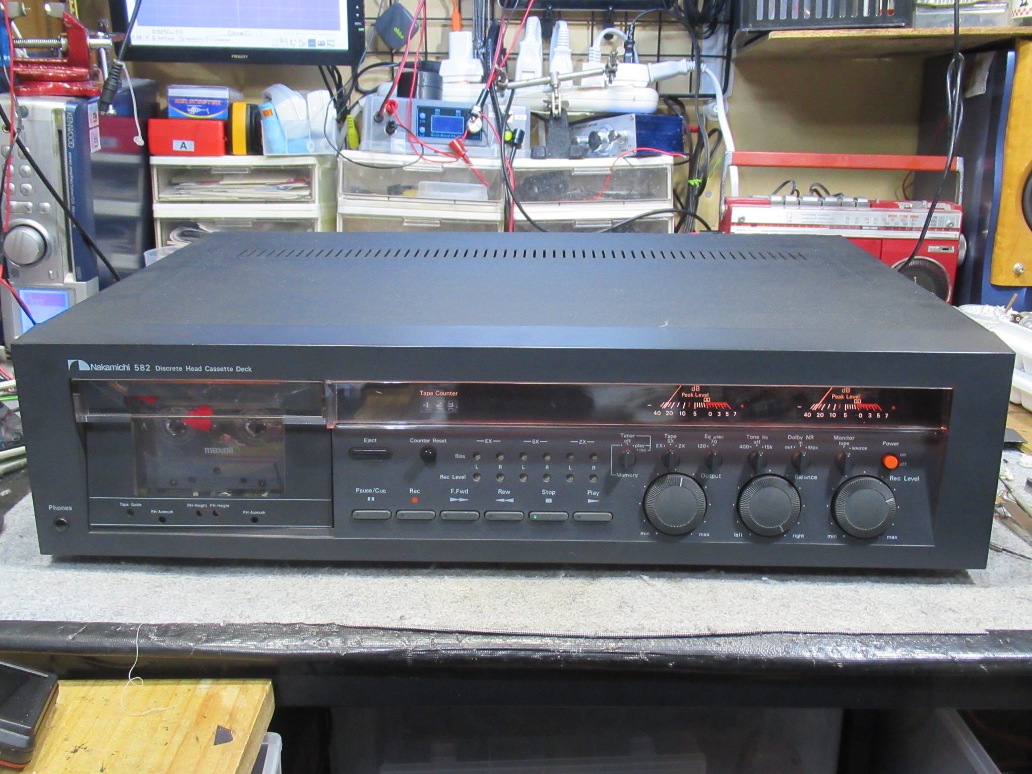 Nakamichi 582 イジェクトシステム2か所破損 – Audiolife － Enjoy