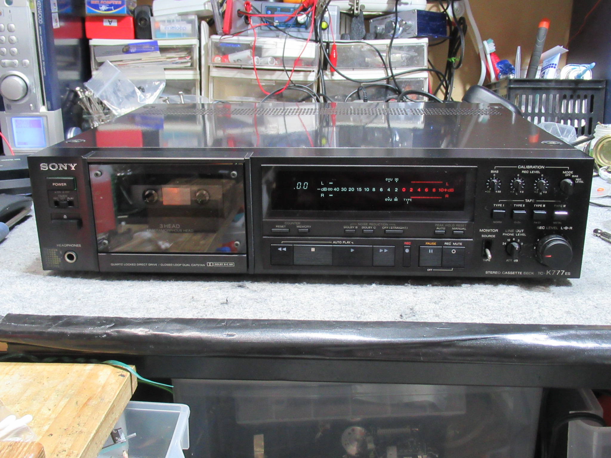 SONY TC-K777ES メカ固着修理・ランプLED化ほか – Audiolife － Enjoy