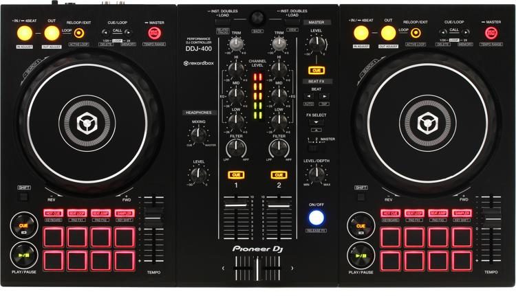 Pioneer DDJ 400 2-channel DJ controller for rekordbox dj