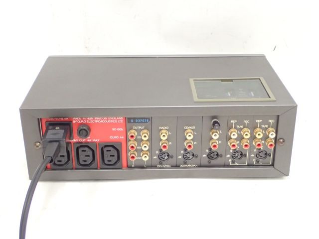 高額買取実施中!!】QUAD コントロールアンプ/プリアンプ 44 電源コード