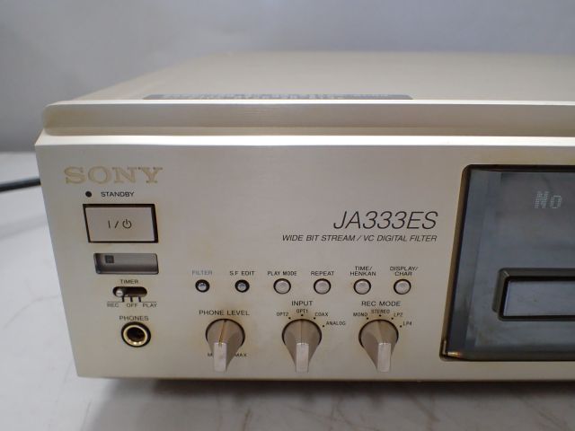 高額買取実施中!!】SONY ソニー MDデッキ MDS-JA333ES ジャンク
