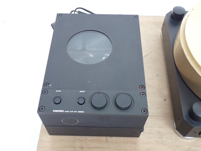 高額買取実施中!!】MICRO 糸ドライブ式ターンテーブルユニット