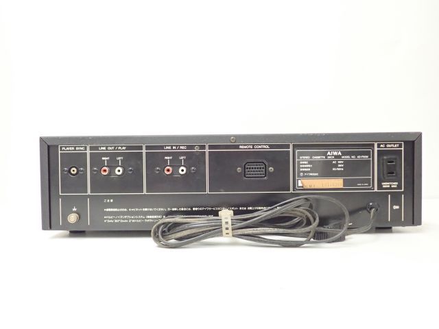 高額買取実施中!!】AIWA アイワ カセットデッキ AD-F90M