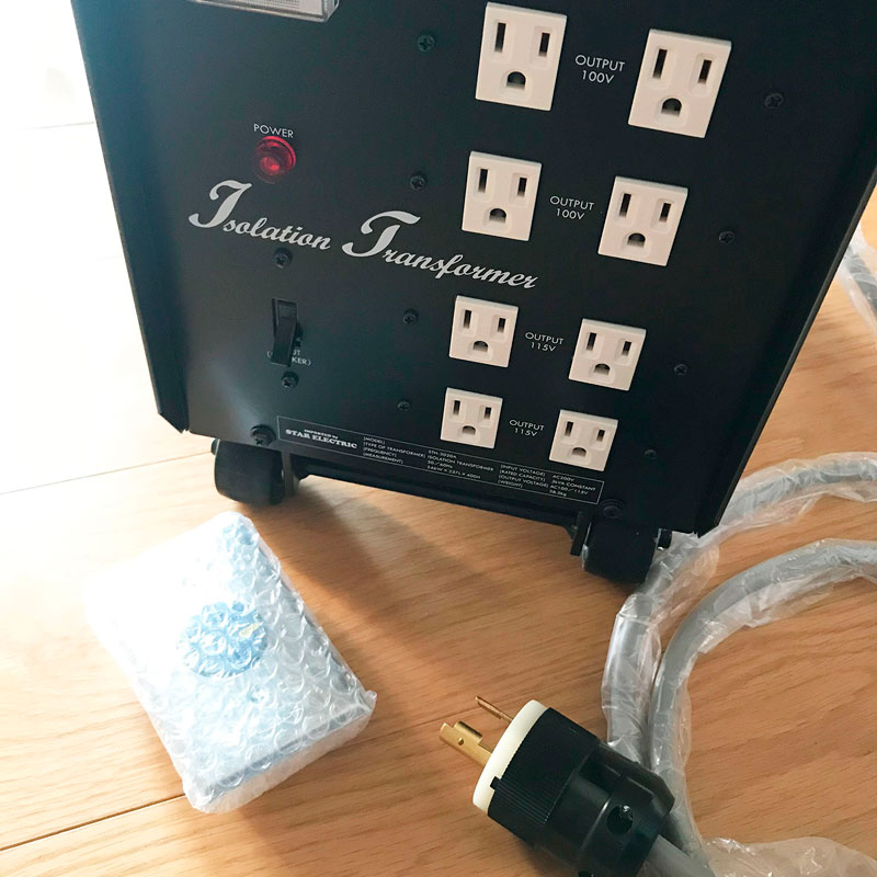 プロケーブルのダウン&アイソレーショントランス200V仕様（STH-3020A