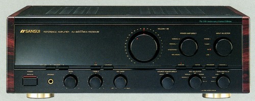 SANSUI AU - α 607 MOS Premium Specifications Sansui