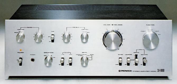 Pioneer of Pioneer SA-8800 specifications