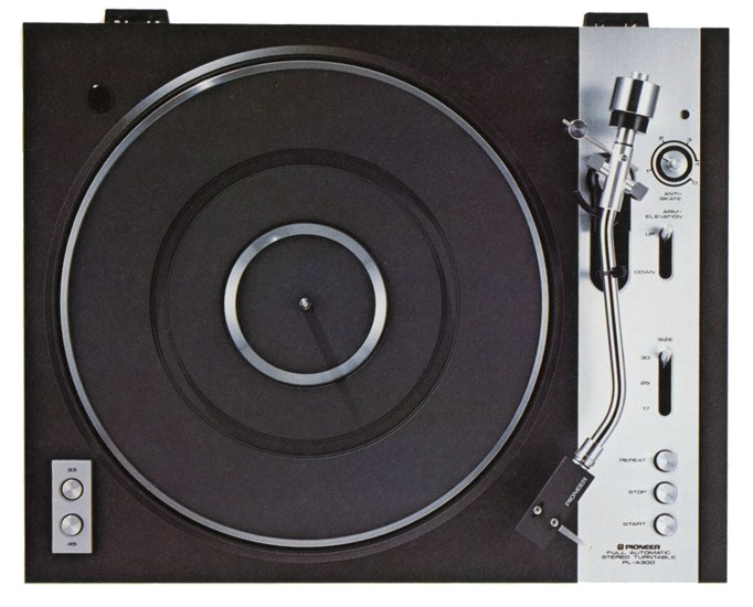 Pioneer of Pioneer PL-A300 specifications